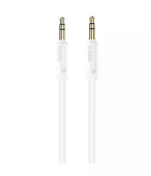 Аудіо кабель Aux Hoco UPA16 (2m) Білий