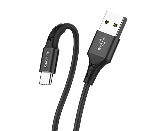 Дата кабель Borofone BX20 Enjoy USB to Type-C (1m) Чорний