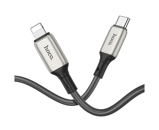 Дата кабель Hoco X66 "Howdy" PD Type-C to Lightning (1m) Серый