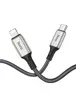 Дата кабель Hoco X66 "Howdy" PD Type-C to Lightning (1m) Серый