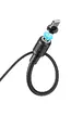 Дата кабель Hoco X52 "Sereno magnetic" USB to Lightning (1m) Чорний