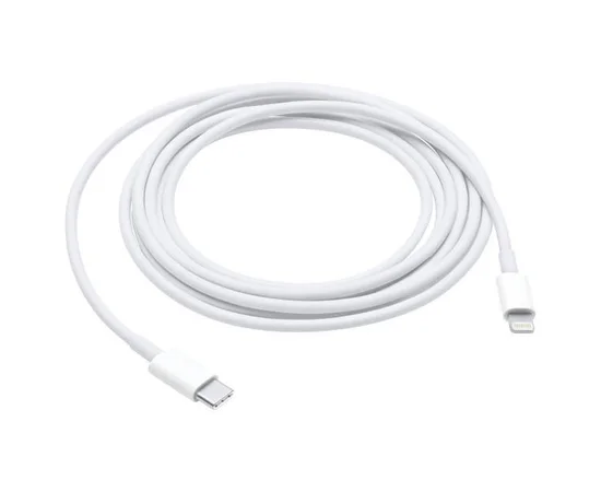 Дата кабель Foxconn для Apple iPhone USB для світла (AAA grade) (2m) (box, no logo) Білий
