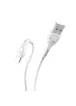 Дата кабель Hoco X37 "Cool power" Type-C (1m) Білий
