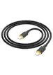 Дата кабель Hoco U109 Type-C to Type-C 100W (1.2m) Black