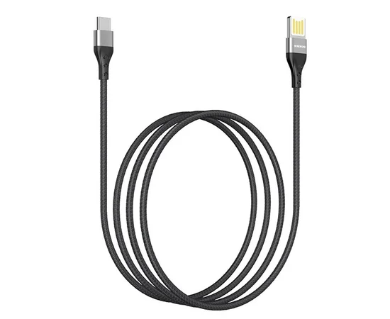 Дата кабель Borofone BU11 Tasteful USB to Type-C (1.2m) Чорний