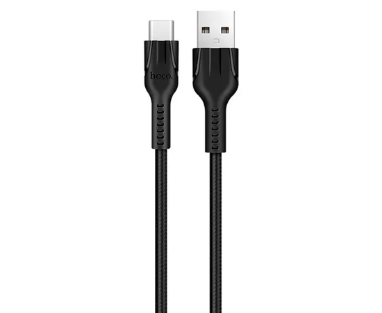 Дата кабель Hoco U31 "Benay" USB to Type-C (1m) Чорний