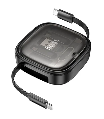 Дата кабель Hoco U140 with cable set 5in1 60W (0.95m) Black Дата кабель Hoco U140 with cable set 5in1 60W (0.95m) Black
