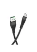 Дата кабель Hoco U53 Flash Type-C Cable (5A) (1.2m) black