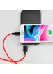 Дата кабель Hoco X21 Silicone Lightning Cable (1m) Black / Red