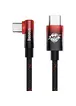 Дата кабель Baseus MVP 2 Elbow-shaped Type-C to Type-C 100W (1m) (CAVP000620) Black / Red