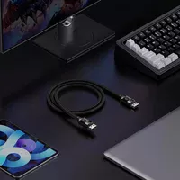 Дата кабель Baseus High Definition DP 8K to DP 8K (2m) (B00633706111-02) Cluster Black