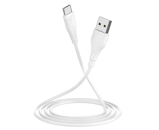 Дата кабель Borofone BX18 Optimal USB to Type-C (2m) Белый