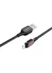 Дата кабель Borofone BU14 Heroic USB to Lightning (1.2m) Черный