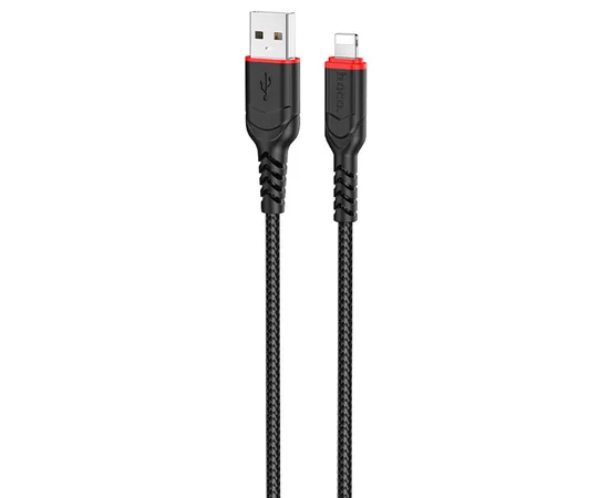 Дата кабель Hoco X59 Victory USB to Lightning (1m) Черный