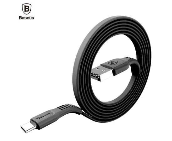 Дата кабель Baseus Tough USB to Type-C 2A (1m) Черный