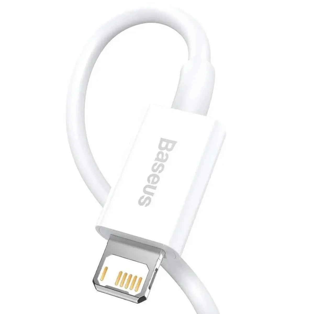 Дата кабель Baseus Superior Series Fast Charging Lightning Cable 2.4A (1.5m) (CALYS-B) Белый