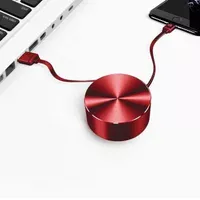 Дата кабель Usams US-SJ163 U-Bin в металлической коробке USB to MicroUSB (1m) Красный