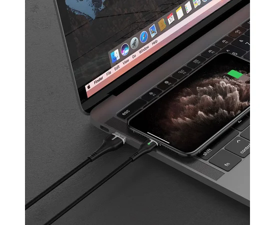 Дата кабель Hoco X45 "Surplus&rdquo; USB to Lightning (1m) Черный