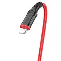 Дата кабель Borofone BX67 USB to Lightning (1m) Красный