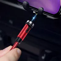 Дата кабель USAMS US-SJ473 U59 Type-C Rotatable Magnetic (1m) Червоний