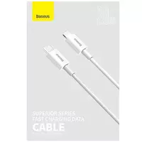 Дата кабель Baseus Superior Series Fast Charging Type-C to Lightning PD 20W (1m) (CATLYS-A) Белый
