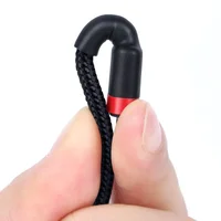 Дата кабель Baseus Cafule Type-C to Type-C Cable PD 2.0 60W (1m) (CATKLF-G) Черный / Красный