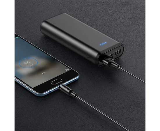 Дата кабель Borofone BX41 Amiable USB to MicroUSB (1m) Черный