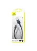 Дата кабель Usams US-SJ449 U55 Aluminum Alloy Braided USB to Type-C (1m) Black