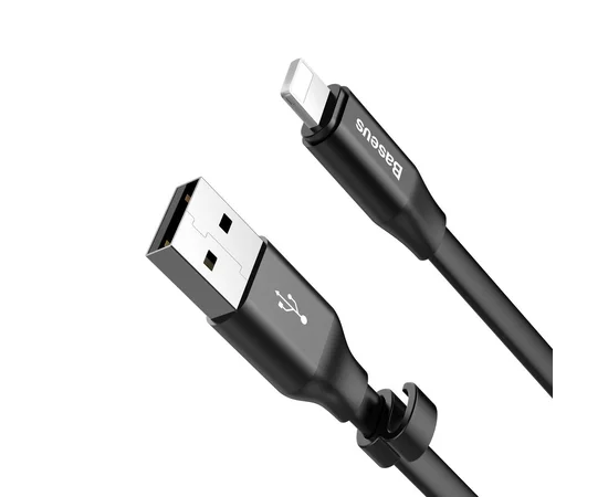 Дата кабель Baseus Nimble Portable USB to Lightning (23см) (CALMBJ-B01) Черный