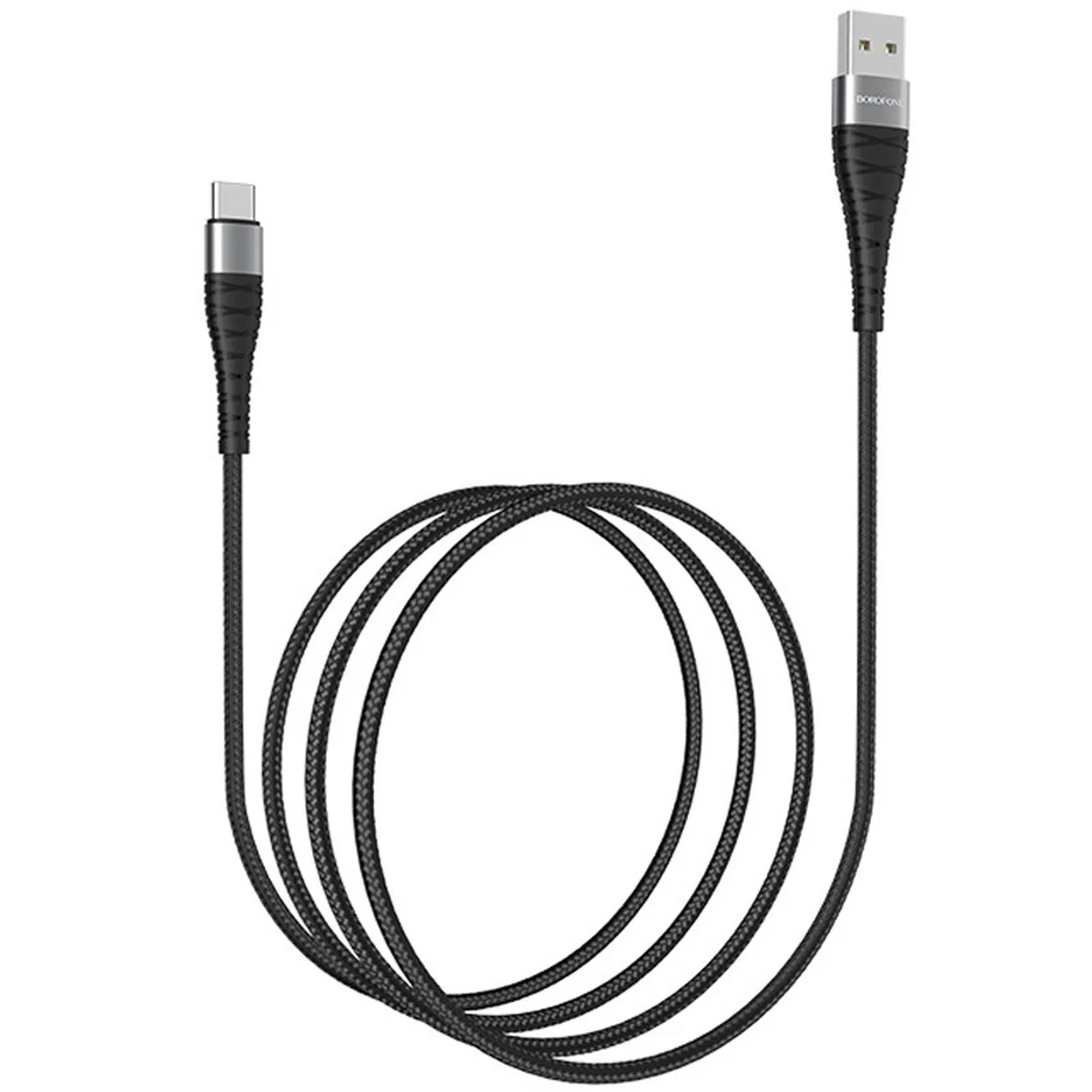 Дата кабель Borofone BX32 USB-Minificient Type-C (1m) Black