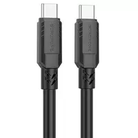 Дата кабель Borofone BX81 Type-C to Type-C 60W (1m) Чорний