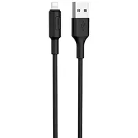 Дата кабель Hoco X25 Soarer Lightning Cable (1m) Черный