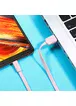 Дата кабель USAMS US-SJ200 USB to Type-C 2A (1.2m) Розовый