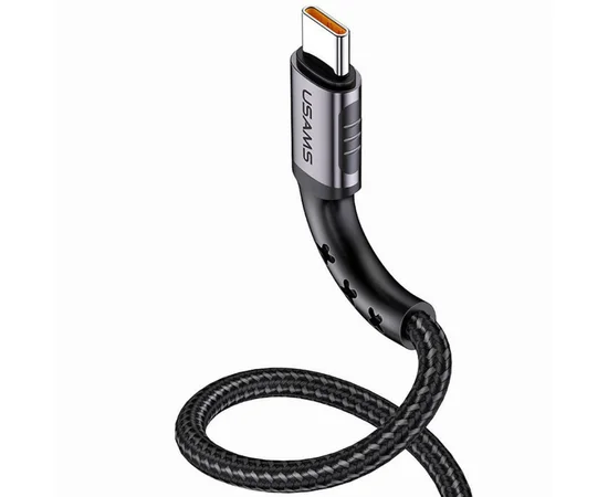 Дата кабель USAMS US-SJ289 USB to Type-C (1.2m) Черный