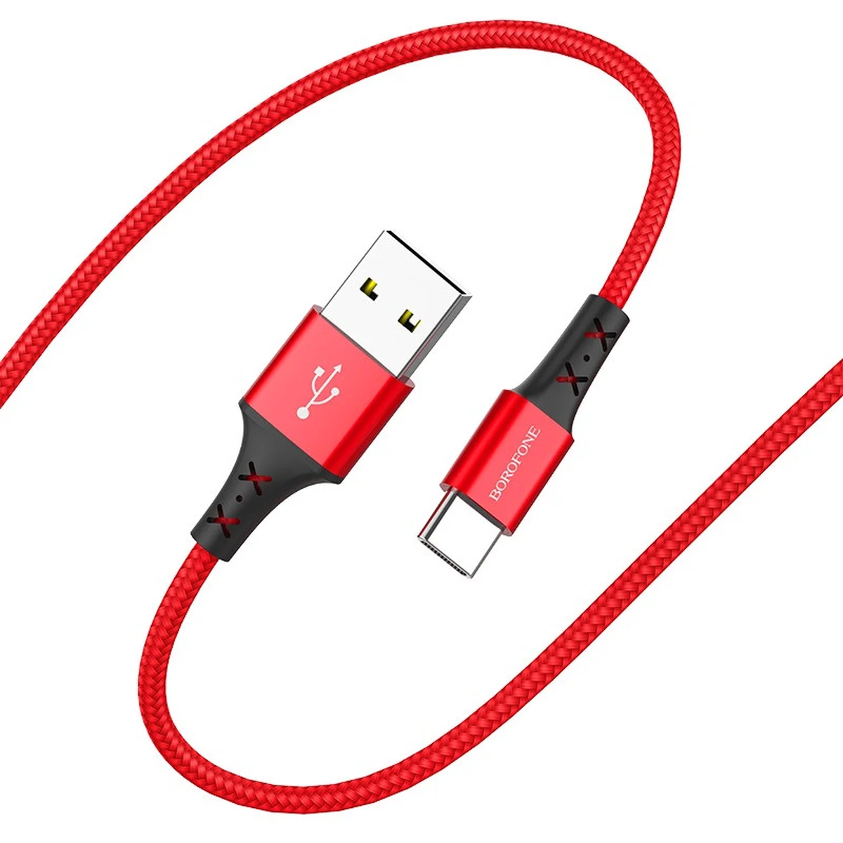 Дата кабель Borofone BX20 Enjoy USB to Type-C (1m) Красный