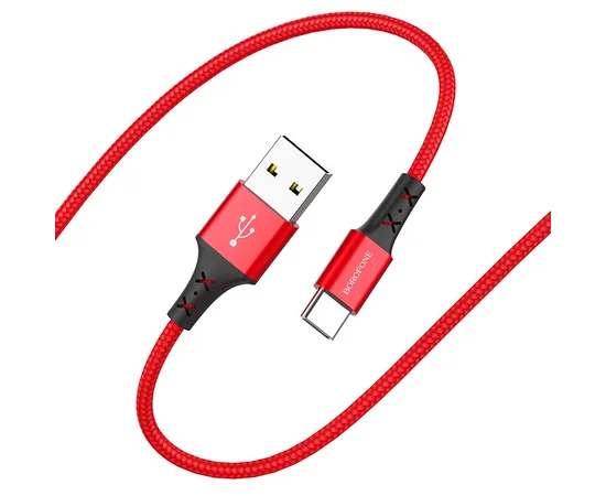 Дата кабель Borofone BX20 Enjoy USB to Type-C (1m) Червоний