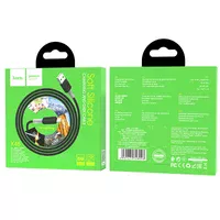 Дата кабель Hoco X48 "Soft" Lightning (1m) Черный