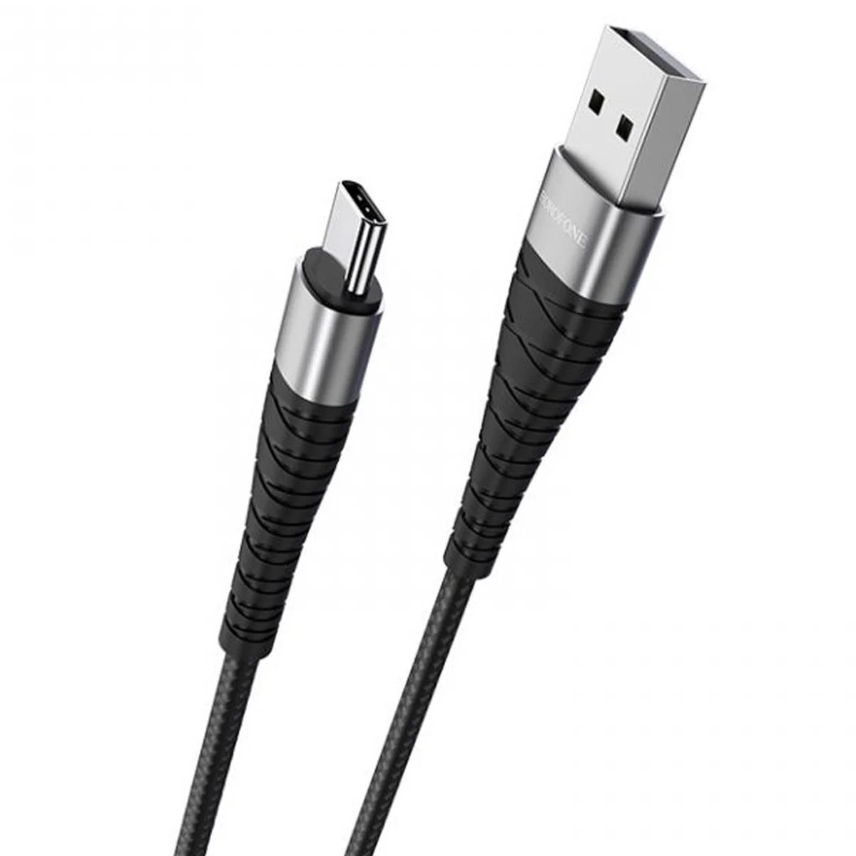 Дата кабель Borofone BX32 USB-Minificient Type-C (1m) Black
