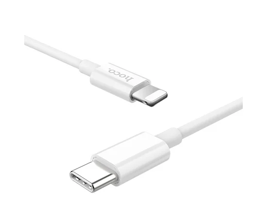 Дата кабель Hoco X36 Swift PD Type-C to Lightning Cable (1m) Белый