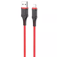Дата кабель Borofone BX67 USB to Lightning (1m) Красный