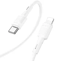 Дата кабель Hoco X83 Victory PD 20W Type-C to Lightning (1m) White