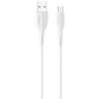 Дата кабель Usams US-SJ373 U-38 USB to MicroUSB 2A (1m) Білий