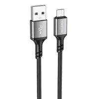 Дата кабель Borofone BX83 Famous USB to Micro-USB Black