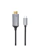 Переходник Hoco UA13 Type-C to HDMI (1.8М) Черный