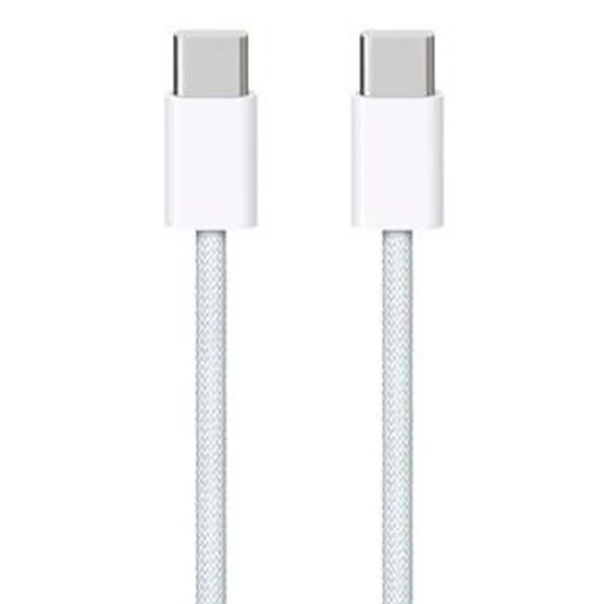 Дата кабель для Apple iPhone USB-C to USB-C FineWoven (AAA grade) (1m) (box) Белый