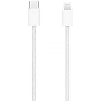 Дата кабелю USB-C для Lightning FineWoven Mac PD для Apple (AAA) (1m) (не box) White
