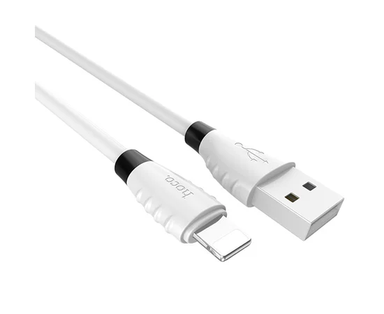 Дата кабель Hoco X27 Excellent Charge Lightning Cable 2.4A (1.2m) Белый