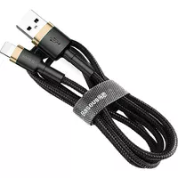 Дата кабель Baseus Cafule Lightning Cable 1.5A (2m) (CALKLF-C) Золотой / Черный