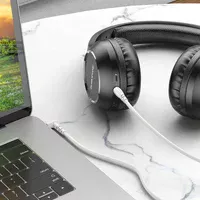 Аудио кабель Aux Borofone BL10 (1m) Белый