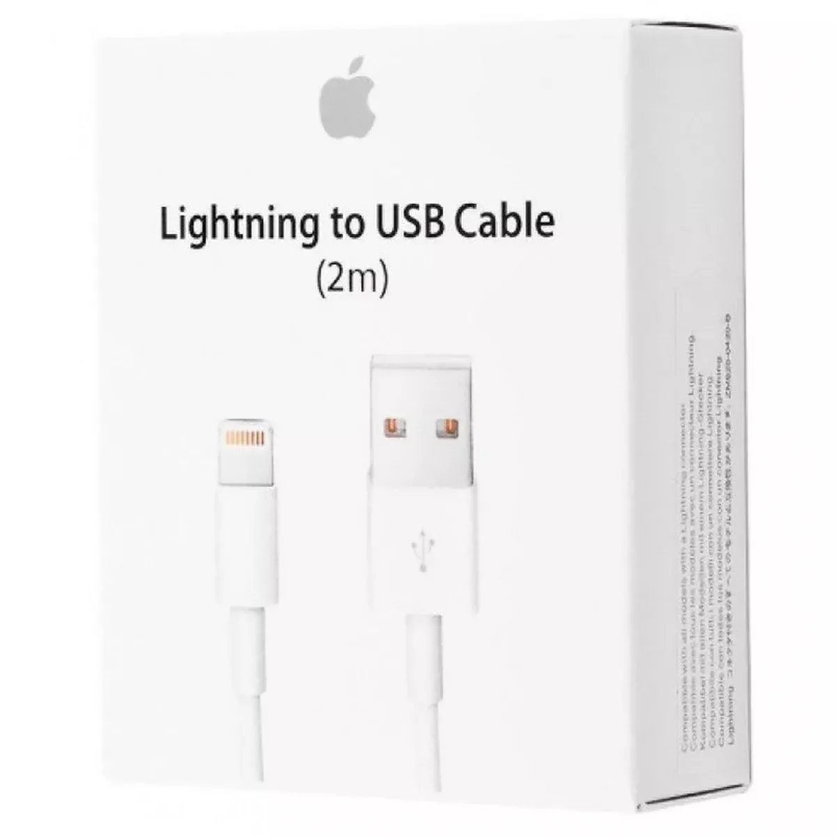 Дата кабель для Apple USB to Lightning (ААА) (2m) Белый